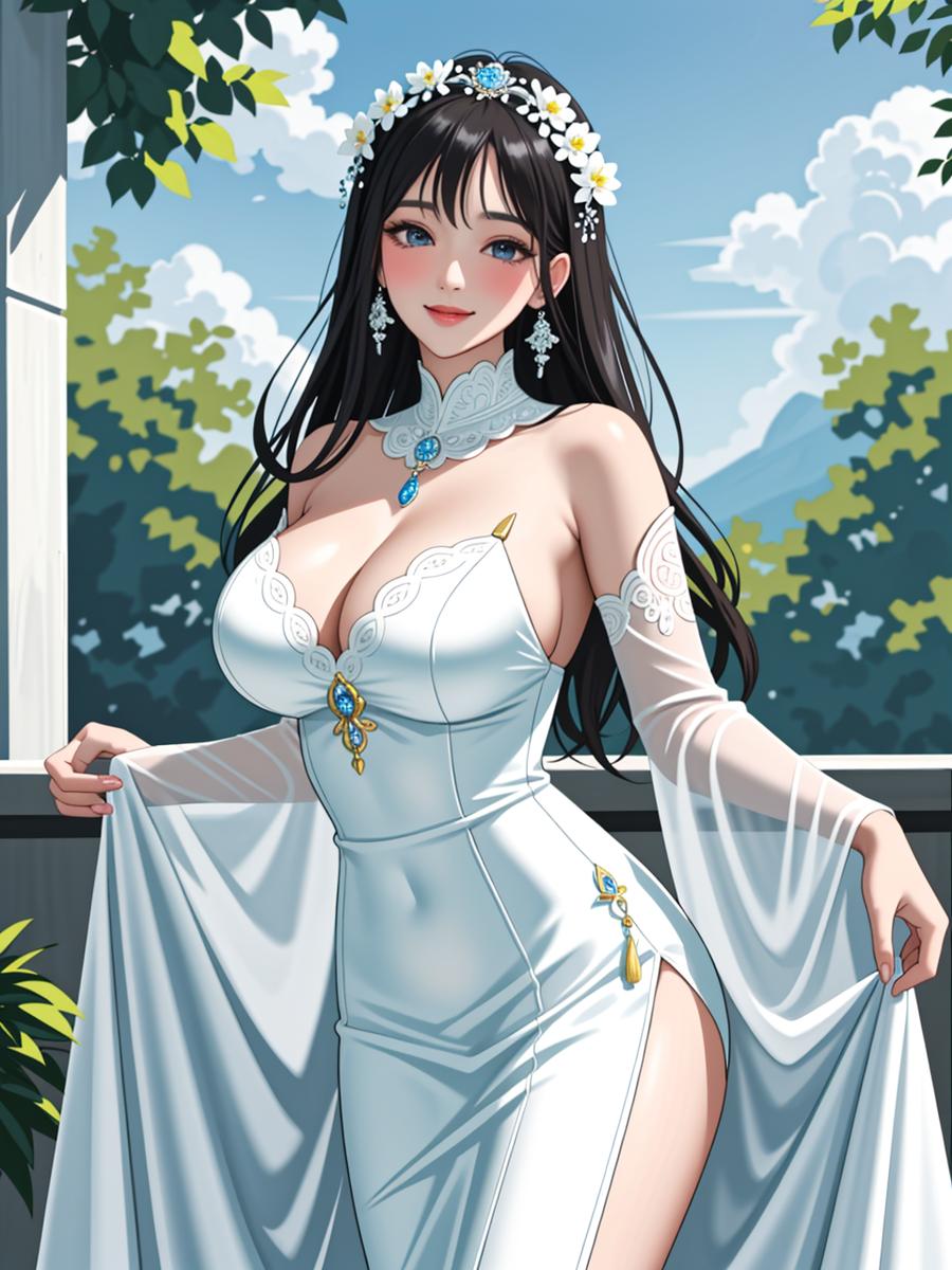 Chat with Goddess Lynia, the OC character AI chatbot