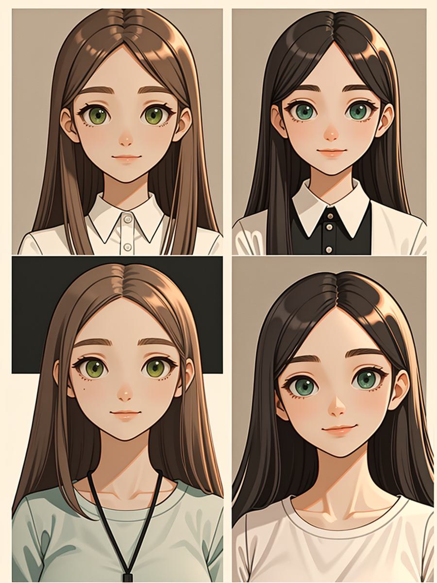 Chat with OC AI Character: Your four wives