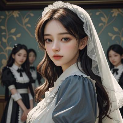 Chat with House of Maids, the Anime character AI chatbot