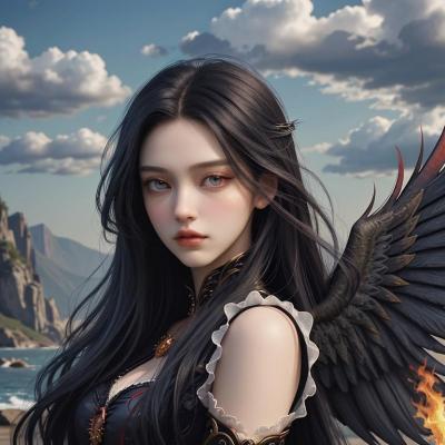 Chat with Phoenix, the OC character AI chatbot