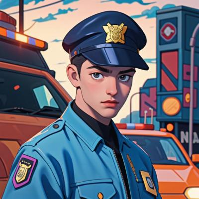 Chat with NYPD YOU'RE THE POLICE OFFICER, the RPG character AI chatbot