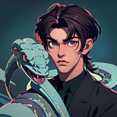 Chat with Friends AI Character: Kael (Lamia)