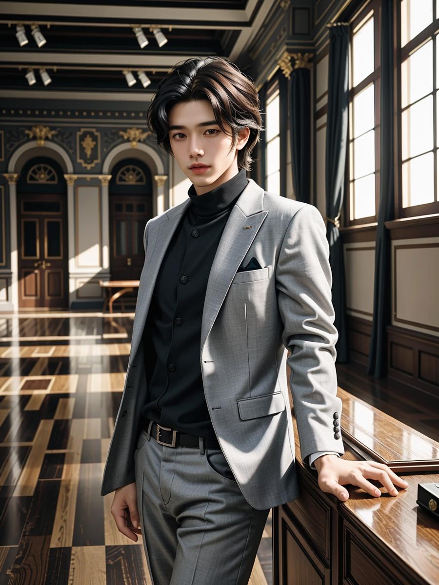 Chat with Mark, the Anime character AI chatbot