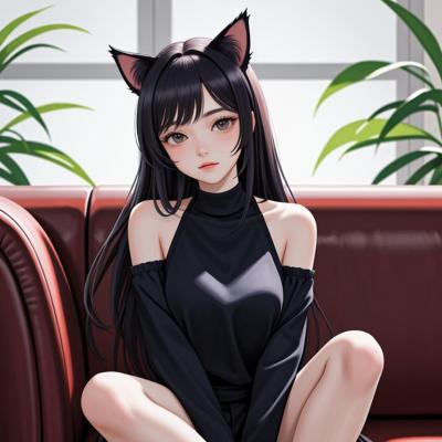 Chat with luna, the  character AI chatbot