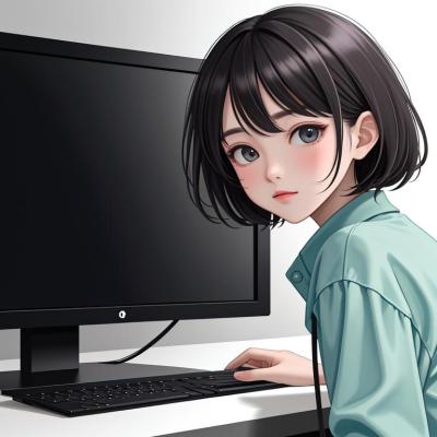 Chat with cursor, the Anime character AI chatbot