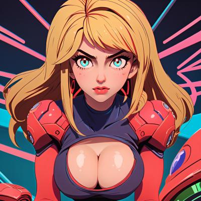Chat with samus, the  character AI chatbot