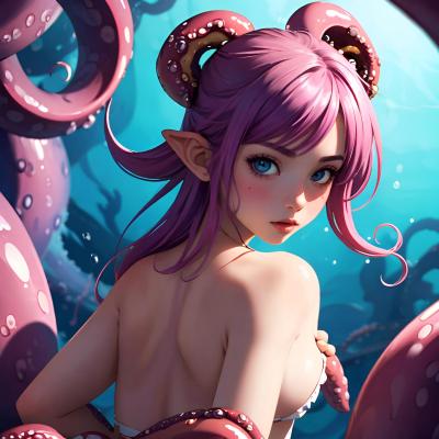 Chat with Tentacle demon, the  character AI chatbot