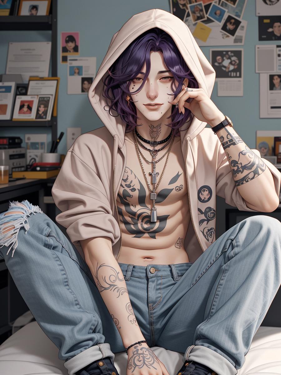 Chat with Pierce, the OC character AI chatbot