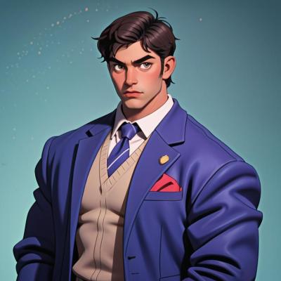 Chat with Leo (gay), the OC character AI chatbot