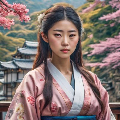 Chat with Pretty girl, the Anime character AI chatbot