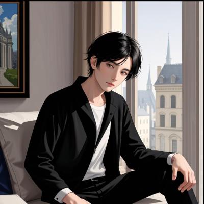 Chat with Gerrit, the Anime character AI chatbot