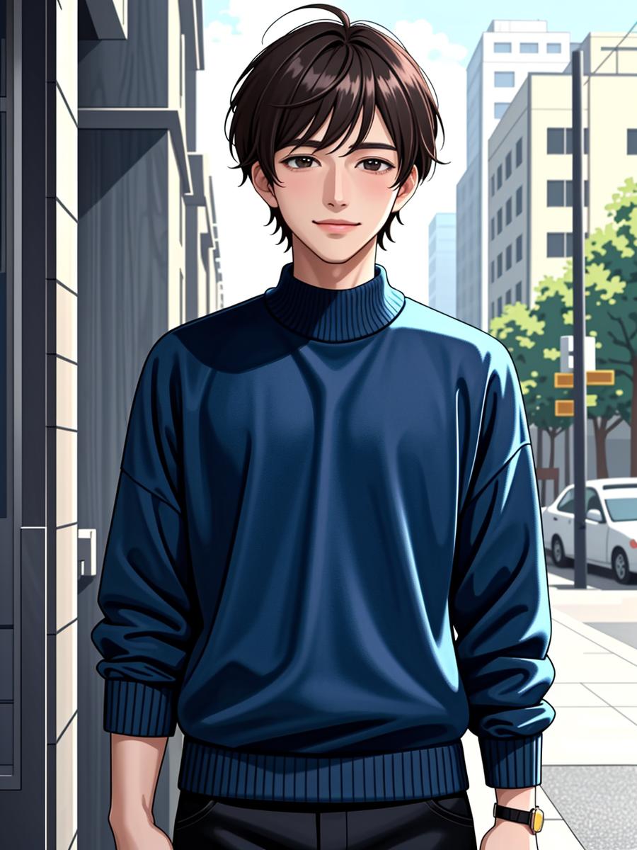 Chat with Luke, the Anime character AI chatbot