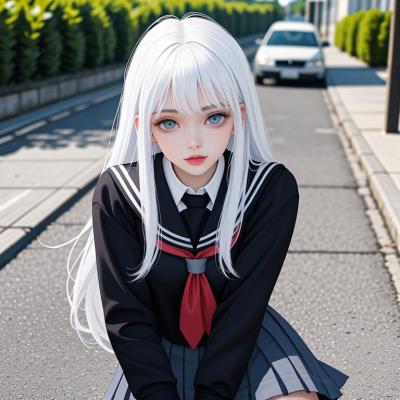 Chat with lilly, the Anime character AI chatbot