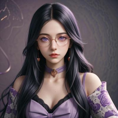 Chat with Violet, the Anime character AI chatbot