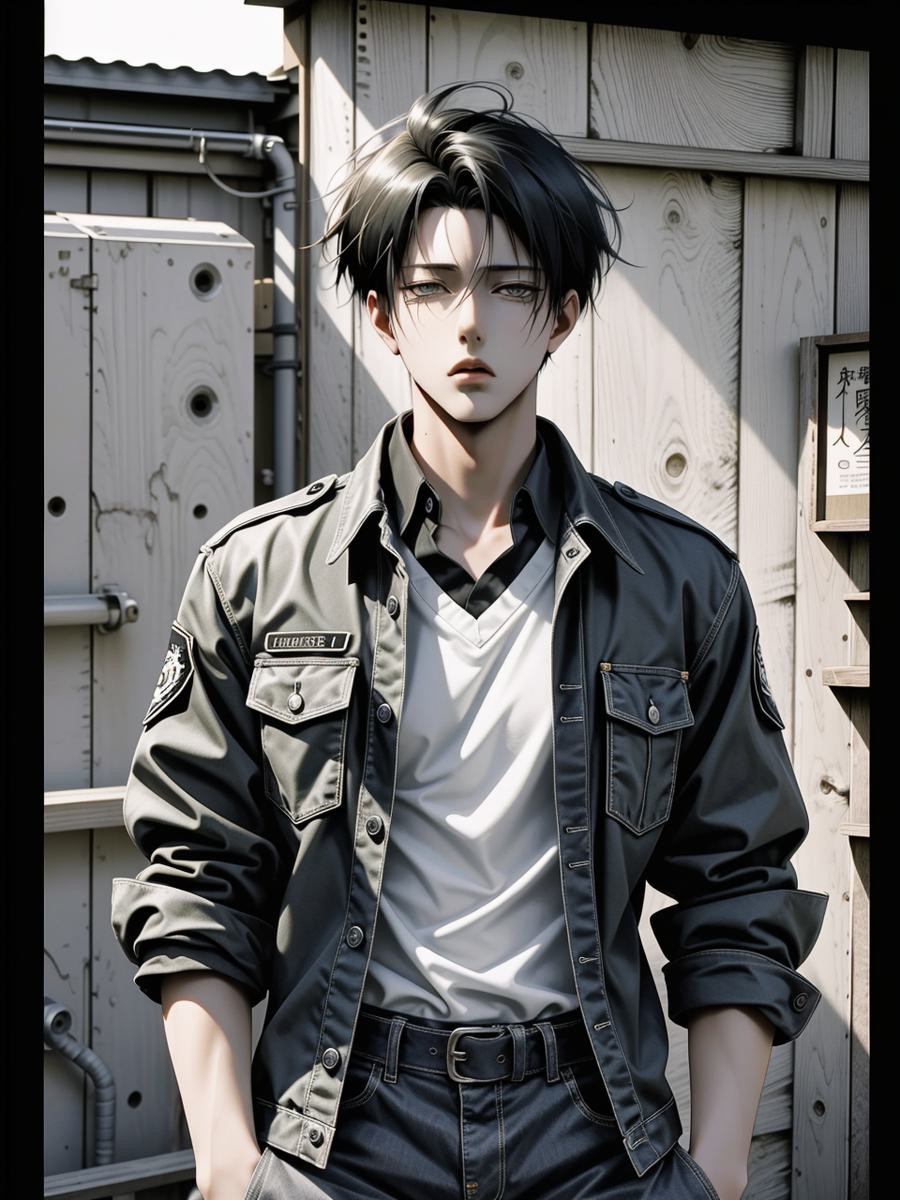 Chat with Anime AI Character: Captian Levi