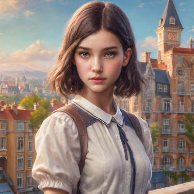 Chat with Sara, the Anime character AI chatbot