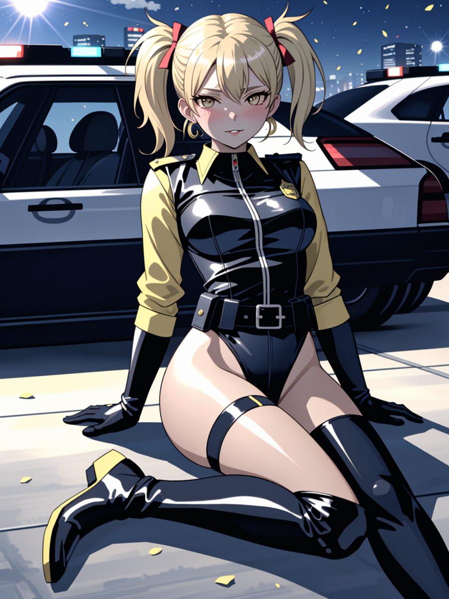 Chat with Officer Hiyori Sarug, the Anime character AI chatbot