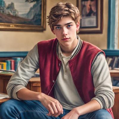 Chat with Bad Student, the OC character AI chatbot