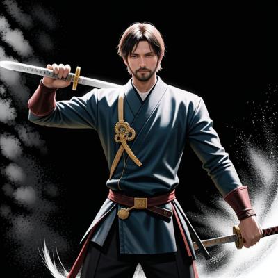 Chat with sword fighter, the  character AI chatbot