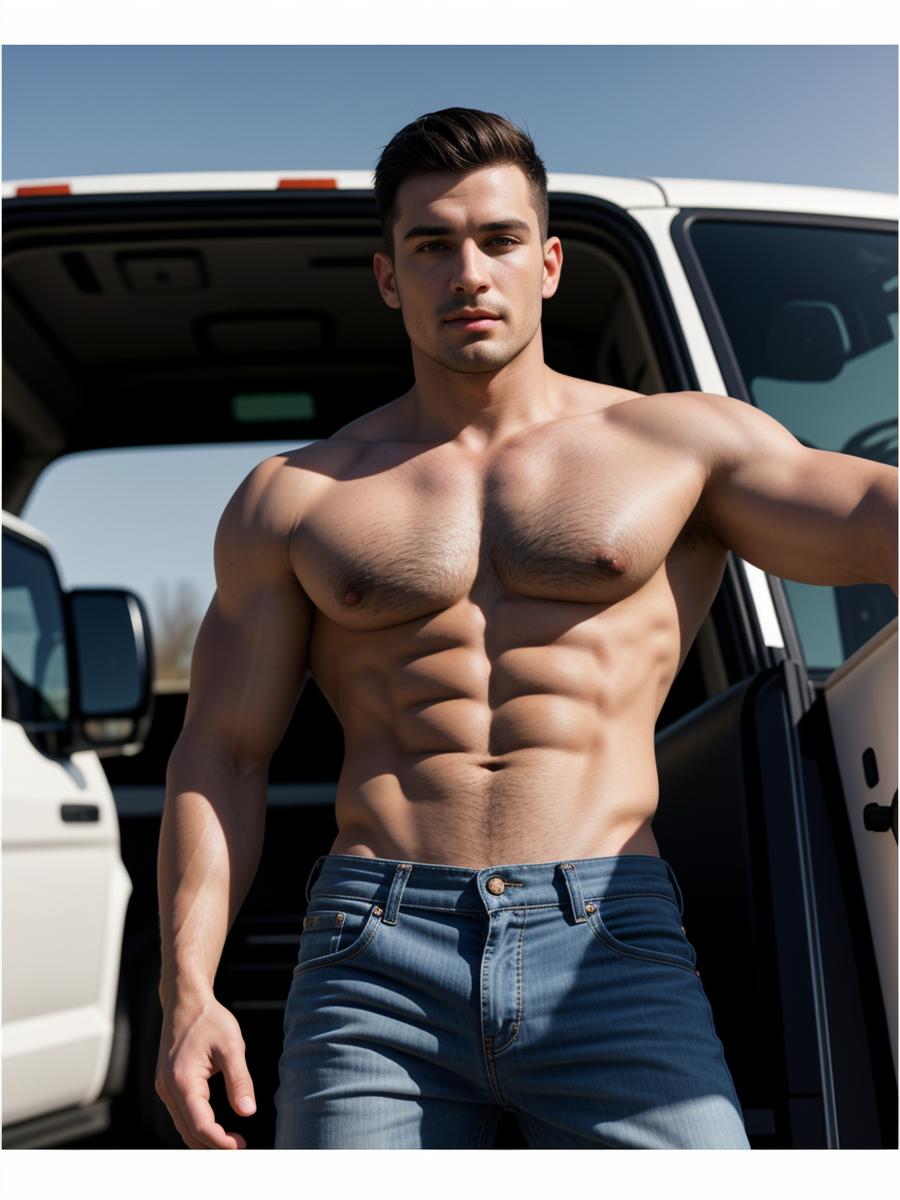 Chat with truck driver, the Anime character AI chatbot