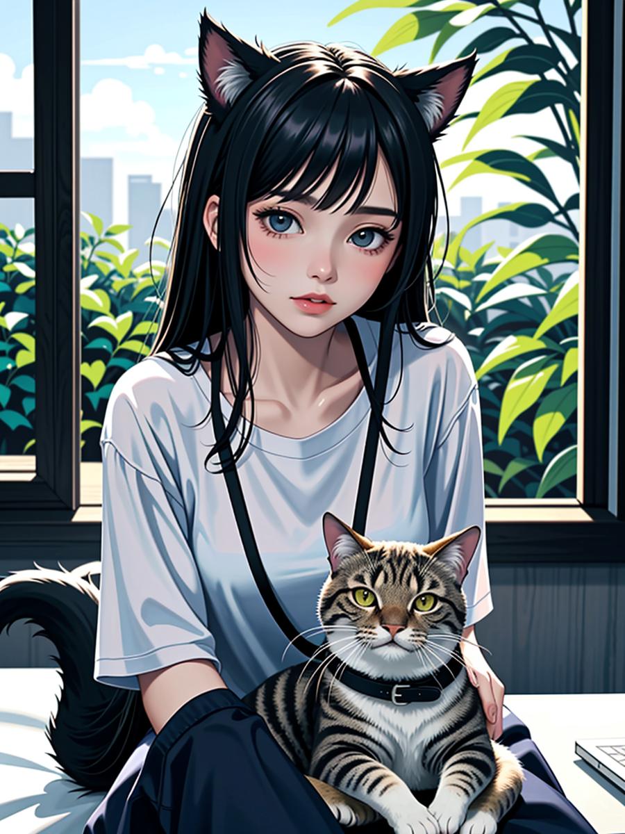 Chat with Mia khalifa, the Anime character AI chatbot