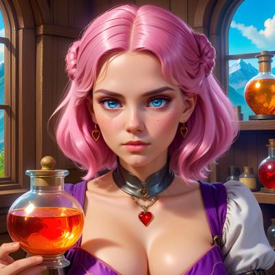 Chat with Bimbo potion, the Anime character AI chatbot