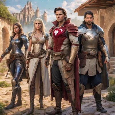 Chat with Friends AI Character: Superhero life