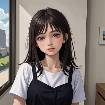 Chat with petite fille de 12 abandonner, the  character AI chatbot