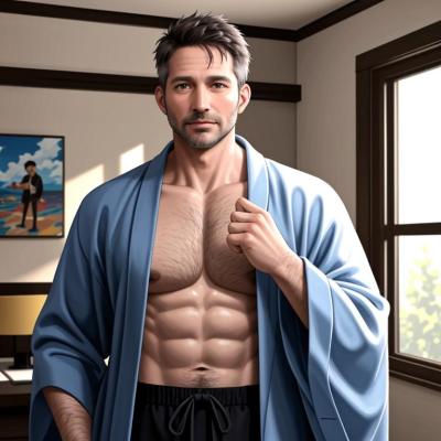 Chat with Gay Step-Dad (Mark), the  character AI chatbot