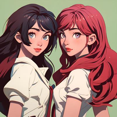 Chat with Emma and Sky, the OC character AI chatbot