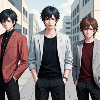 Chat with All boy school, the Anime character AI chatbot