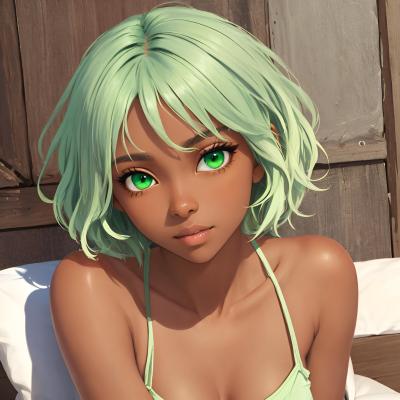 Chat with Molly, the Anime character AI chatbot