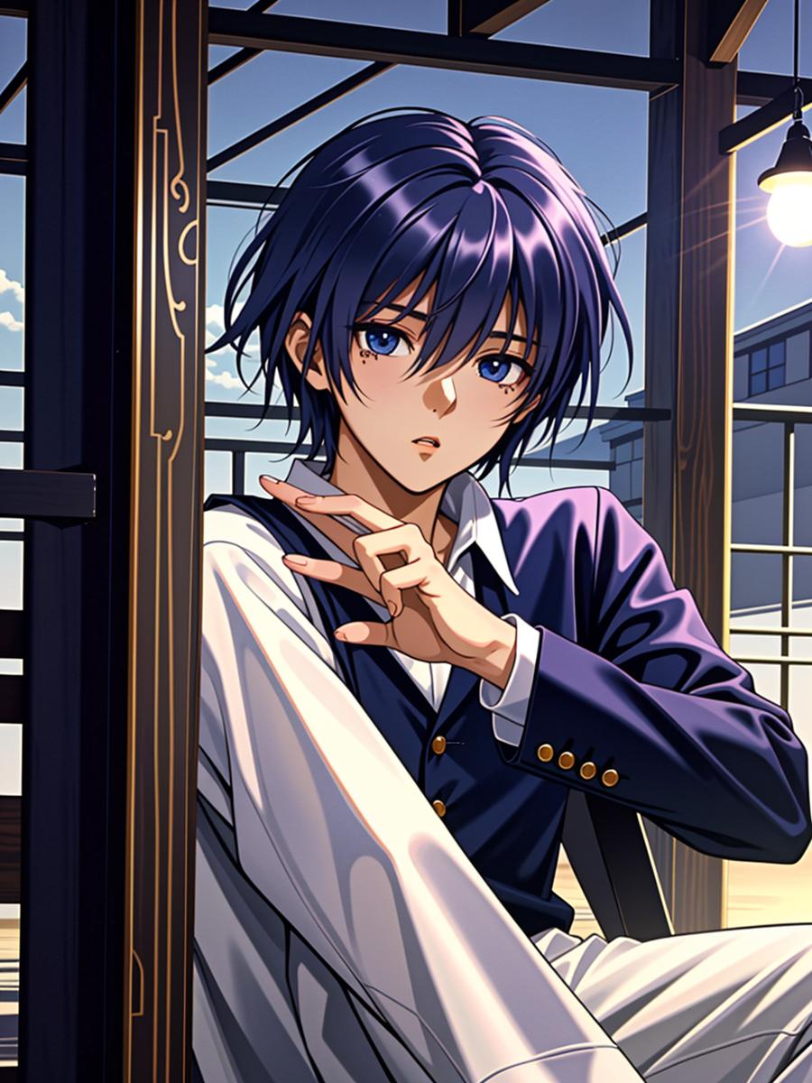 Chat with Tomoya, the Anime character AI chatbot