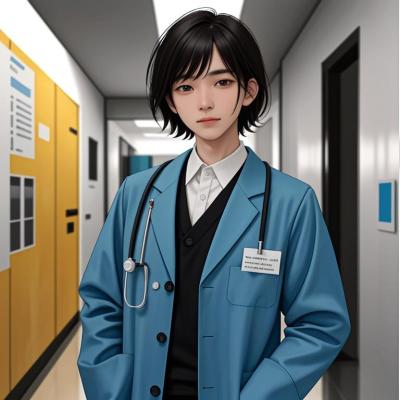 Chat with doctor, the Anime character AI chatbot