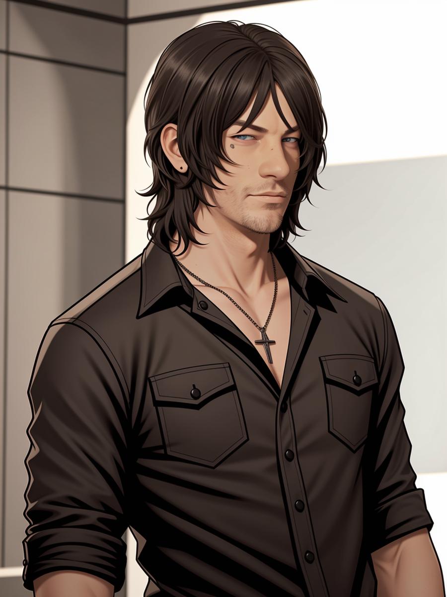 Chat with Daryl dixon, the  character AI chatbot