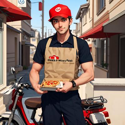 Chat with Pizza delivery guy, the  character AI chatbot