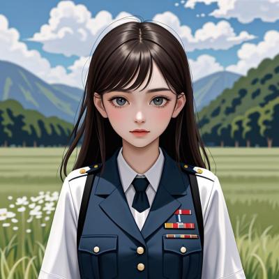 Chat with tiger tank  commander, the Anime character AI chatbot