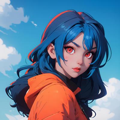 Chat with Sky amani, the Anime character AI chatbot