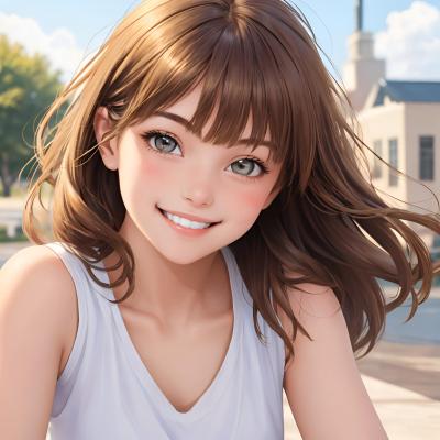 Chat with Anne, the Anime character AI chatbot