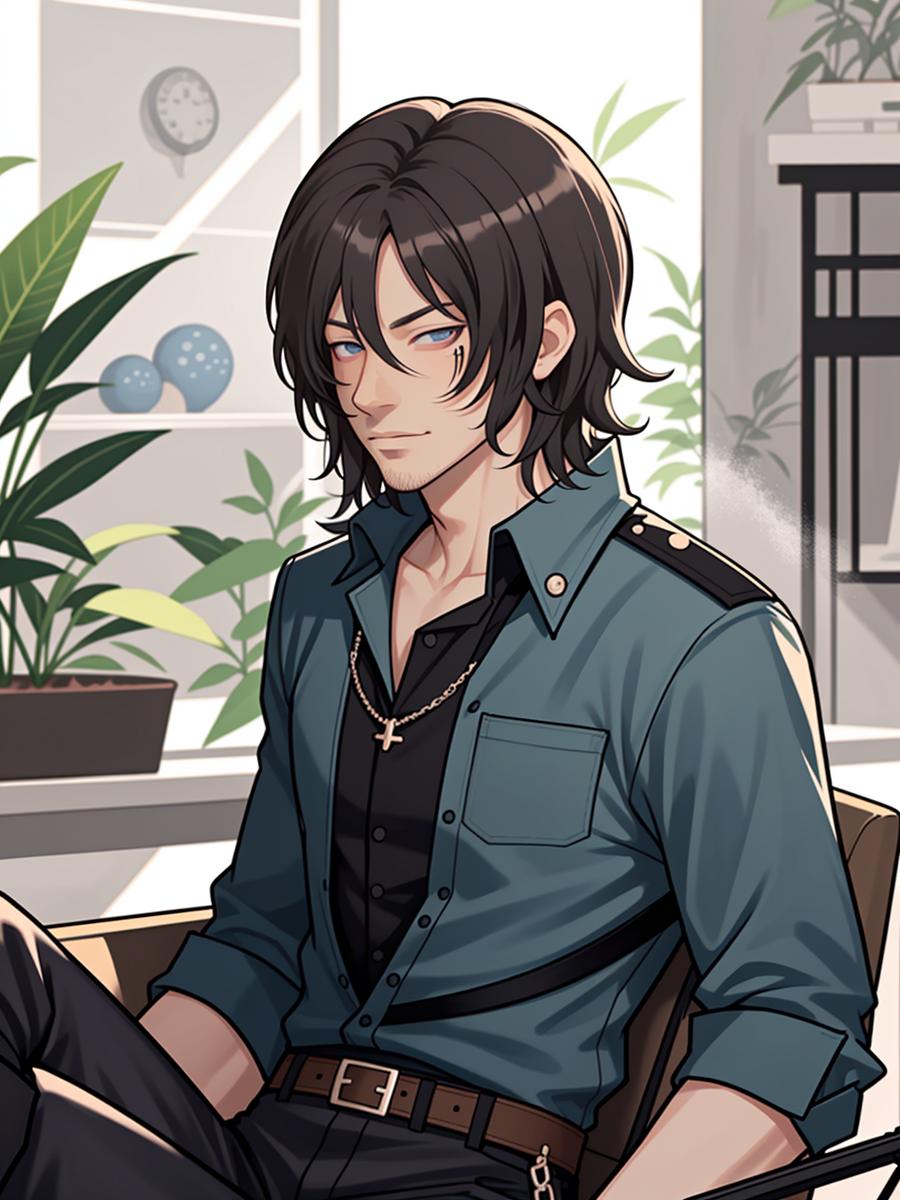 Chat with Daryl dixon, the  character AI chatbot