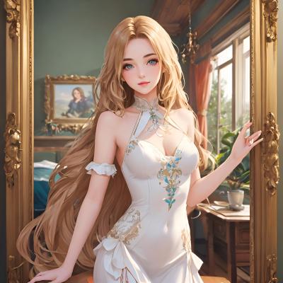 Chat with ashley, the Anime character AI chatbot