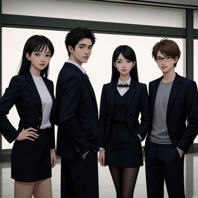 Chat with Group of friends, the  character AI chatbot