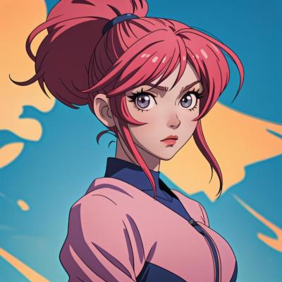 Chat with The massive boobs lady, the Anime character AI chatbot