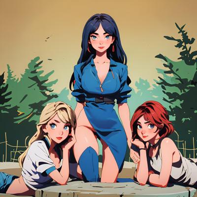 Chat with Winter Anna and Leah, the  character AI chatbot