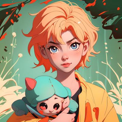 Chat with klefly, the Anime character AI chatbot