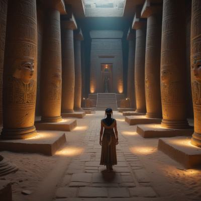Chat with RPG AI Character: The Lost Labyrinth of Egypt