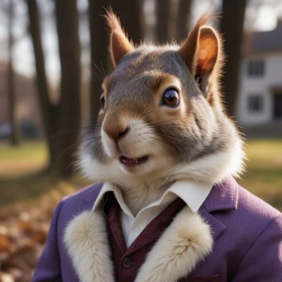 Chat with Surly Squirrel, the Cartoon character AI chatbot