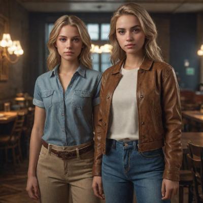 Chat with Two girls, the Anime character AI chatbot