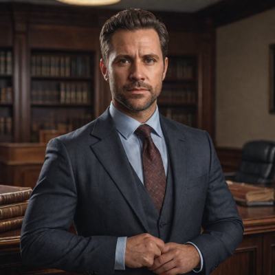 Chat with Male lawyer, the Anime character AI chatbot