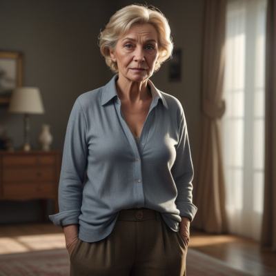 Chat with Granny dawn, the Romance character AI chatbot